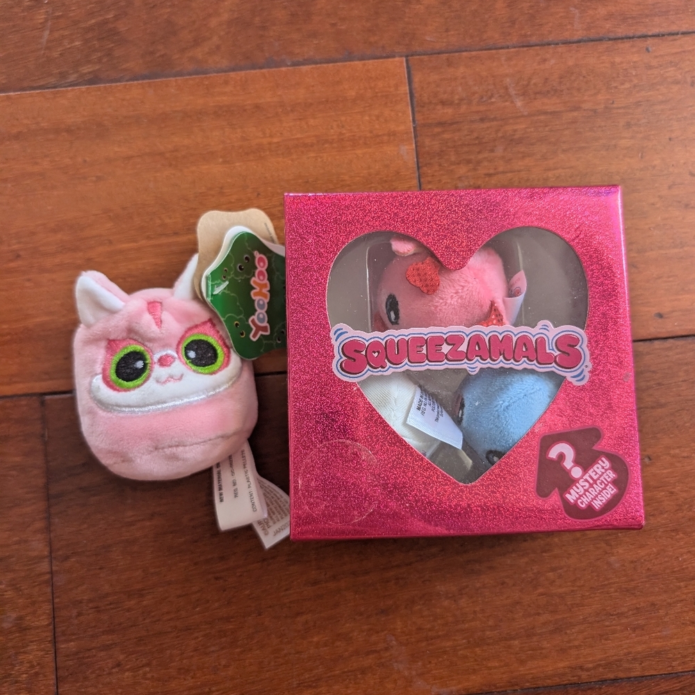 Squeezamals Li'l Sweetheart Edition + YooHoo  Plush Rabbit